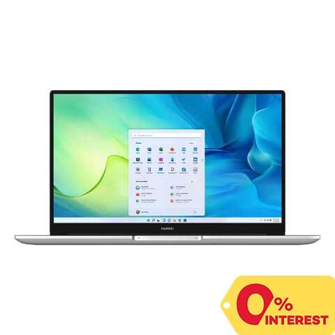 #01 Huawei MateBook D 15 2022 11th Gen Intel® Core™ i3-1115G4 8 GB 256 GB Space Grey Laptop