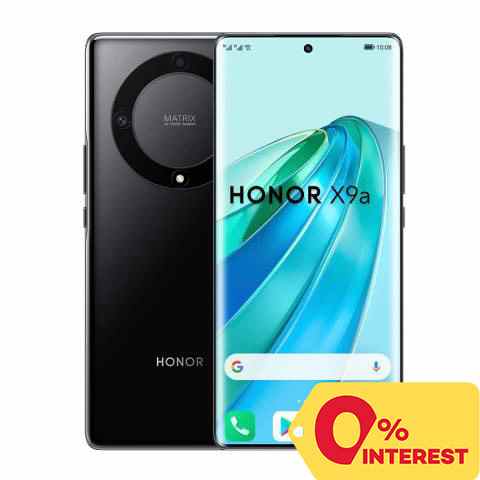 Honor X9a 256GB/8GB Black Cellphone Mobile Phone