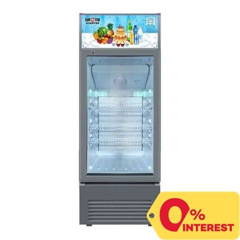 Eurotek 6.5cu ft Inverter Glass Showcase Chiller EGS180IS