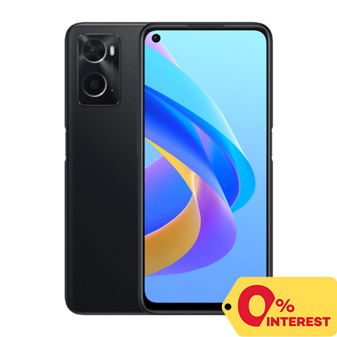 Oppo A76 Glowing Black Cellphone Mobile Phone