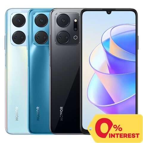 Honor X7a 128GB/6GB Cellphone Mobile Phone