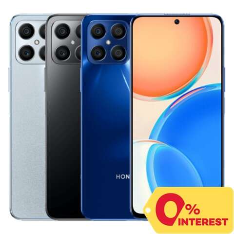 Honor X8 128GB/6GB Cellphone Mobile Phone