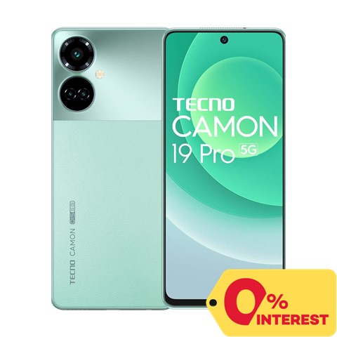 Tecno Mobile Camon 19 Pro 5G 128GB/8GB Green Cellphone Mobile Phone