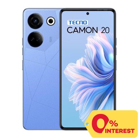 Tecno Mobile Camon 20 Pro 256GB/8GB Blue Cellphone Mobile Phone