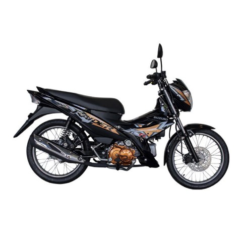 Suzuki Raider J 115 Fi Matte Black Premium Edition Spokes FJ110LX Motorcycle