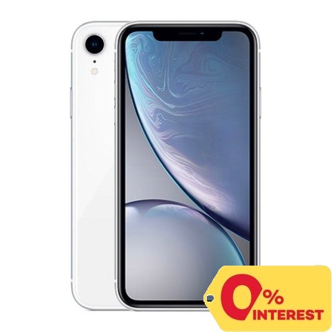 Apple iPhone XR 128GB White Cellphone Mobile Phone | 0% Installment Deals