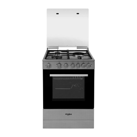 Whirlpool 60cm 3 Gas Burners 1 Electric Burner 73L Gas Oven Freestanding Gas Range AEG631IX/M