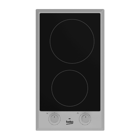 Beko 30cm 2 Electric Zones Vitroceramic Hob HDCC 32200 X