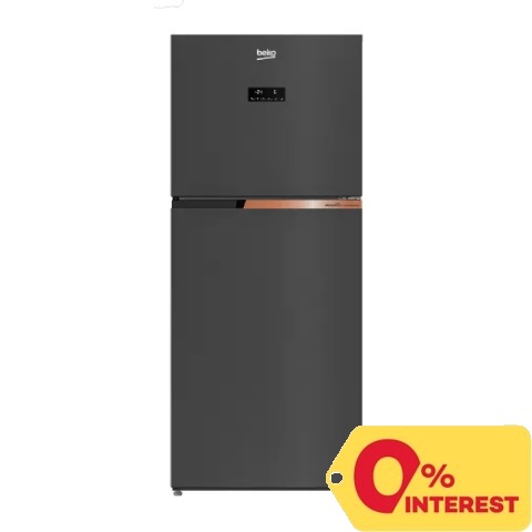 Beko 13.1cu ft Inverter Freezer Top No Frost Refrigerator RDNT371E50VZK