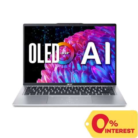 Acer Swift Go 14 OLED SFG14-73-59GV Laptop Intel Core Ultra 5 125H 512GB Silver