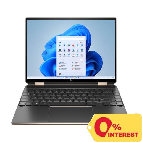 HP Spectre X360 14-EF0039TU Laptop Intel Core i7-1255U 512GB Nightfall Black