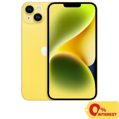 Apple iPhone 14 Plus 128GB Yellow Cellphone Mobile Phone