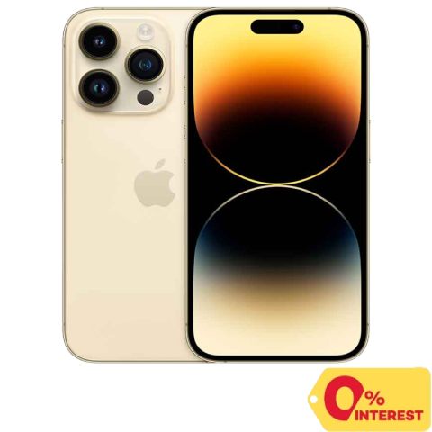 Apple iPhone 14 Pro Max 128GB Gold Cellphone Mobile Phone