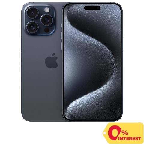 Apple iPhone 15 Pro 128GB Blue Titanium Cellphone Mobile Phone