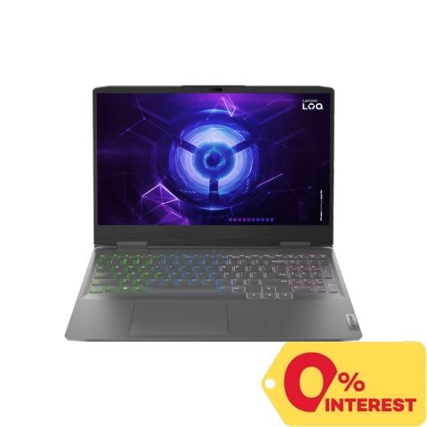 Lenovo LOQ 15IRH8 82XV00P6PH Gaming Laptop Intel Core i5-12450H 512GB Storm Grey