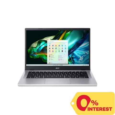 Acer Aspire 3 A314-36P-C7HC Laptop Intel Celeron N100 256GB Pure Silver