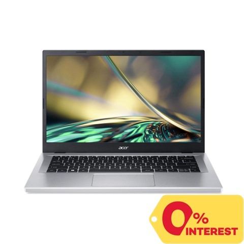 Acer Aspire 3 A314-36P-C6A6 Laptop Intel N100 512GB Pure Silver